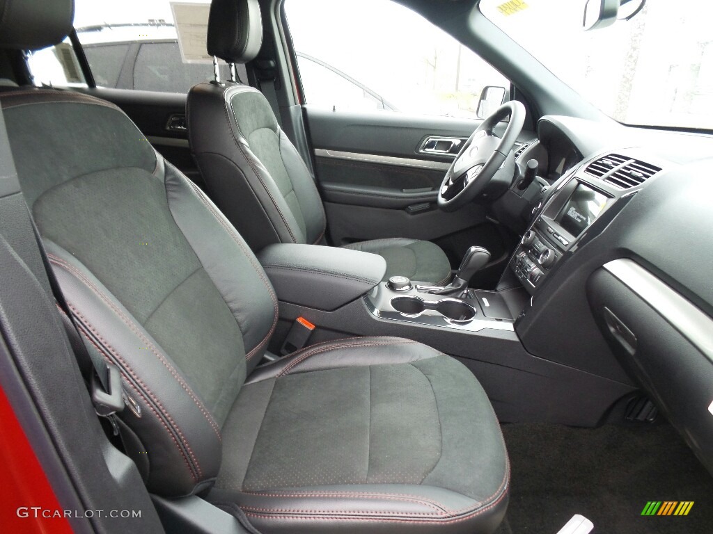 2018 Explorer XLT 4WD - Ruby Red / Ebony Black photo #5