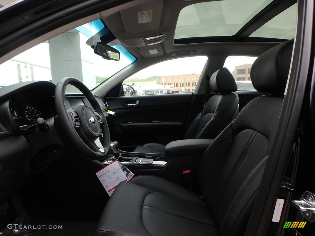 Black Interior 2018 Kia Optima EX Photo #127136903