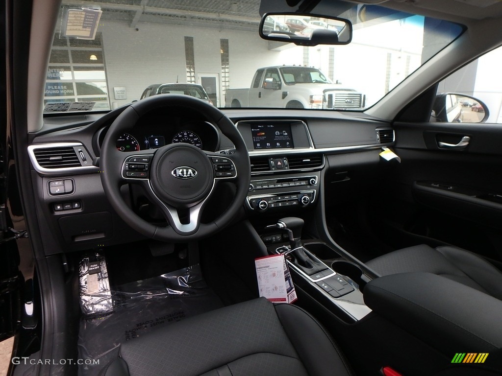 Black Interior 2018 Kia Optima EX Photo #127136957