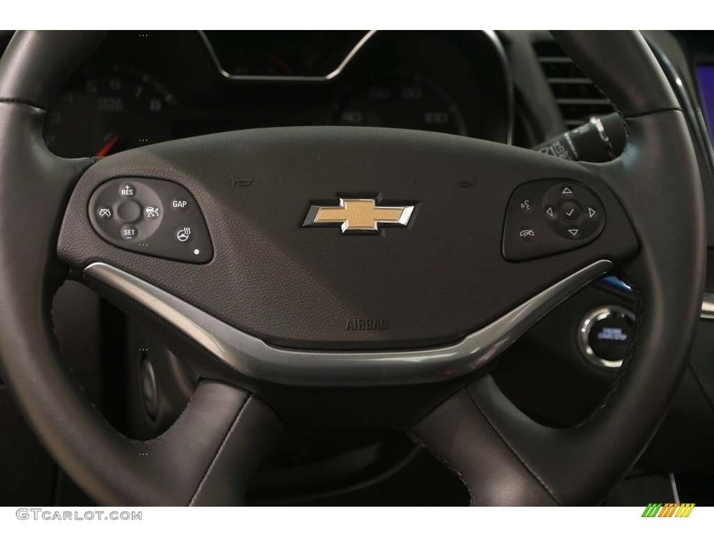 2018 Chevrolet Impala Premier Jet Black Steering Wheel Photo 127137053