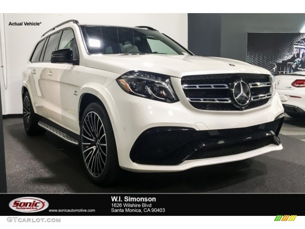 designo Diamond White Metallic Mercedes-Benz GLS