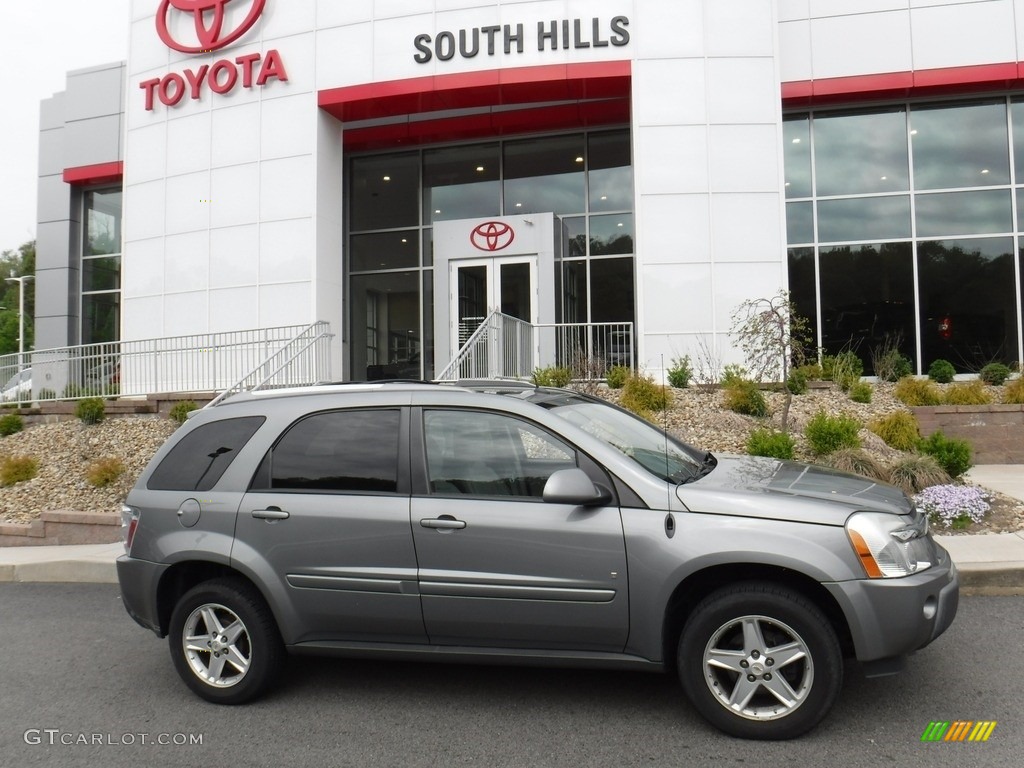 2006 Equinox LT AWD - Galaxy Silver Metallic / Light Gray photo #2