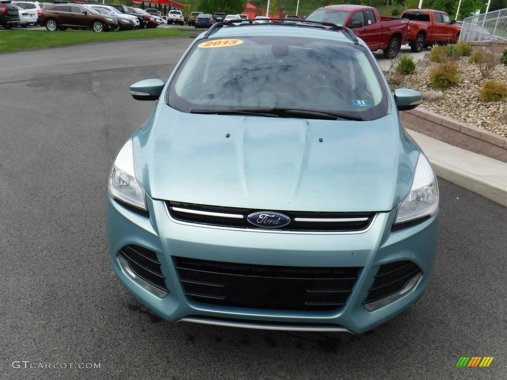 2013 Escape SEL 2.0L EcoBoost 4WD - Frosted Glass Metallic / Charcoal Black photo #5