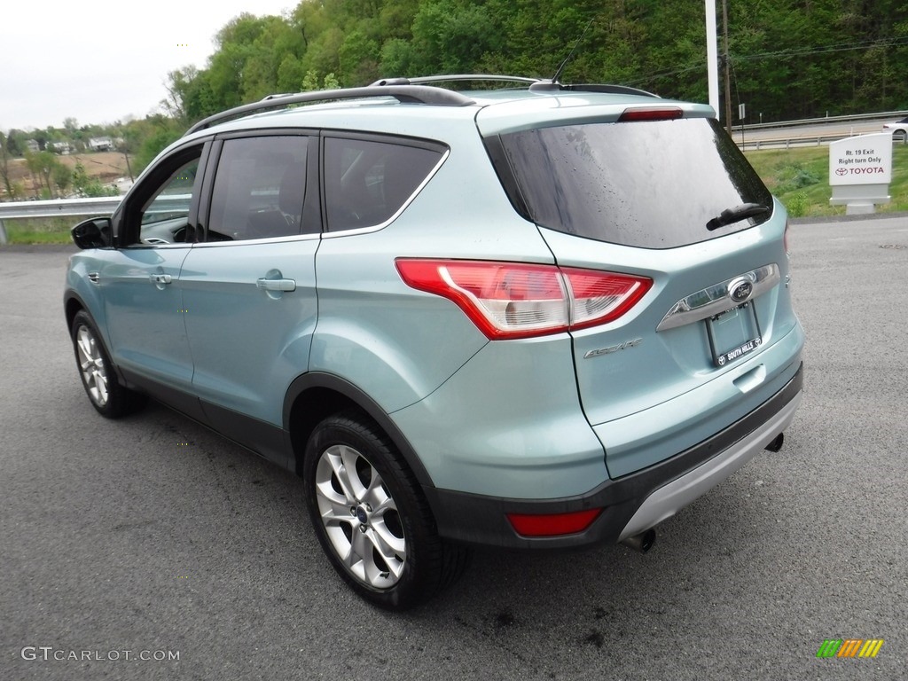 2013 Escape SEL 2.0L EcoBoost 4WD - Frosted Glass Metallic / Charcoal Black photo #9