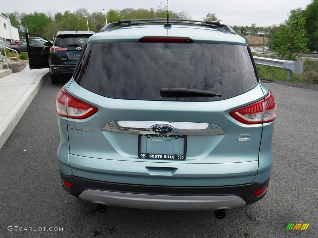 2013 Escape SEL 2.0L EcoBoost 4WD - Frosted Glass Metallic / Charcoal Black photo #10