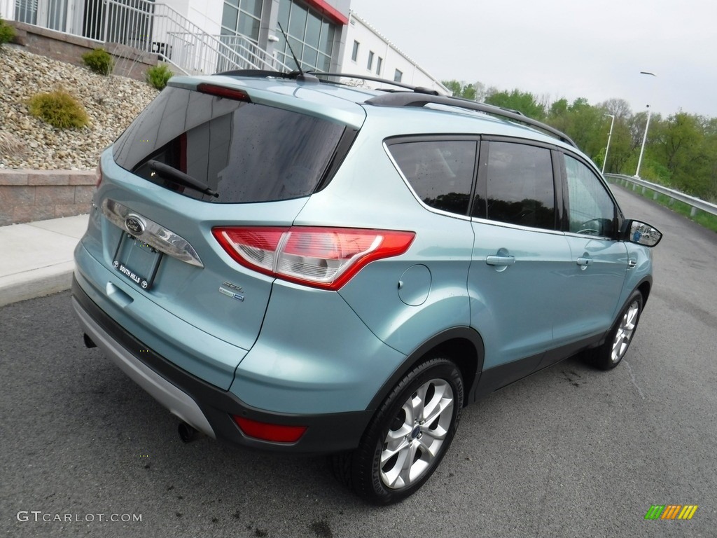 2013 Escape SEL 2.0L EcoBoost 4WD - Frosted Glass Metallic / Charcoal Black photo #11