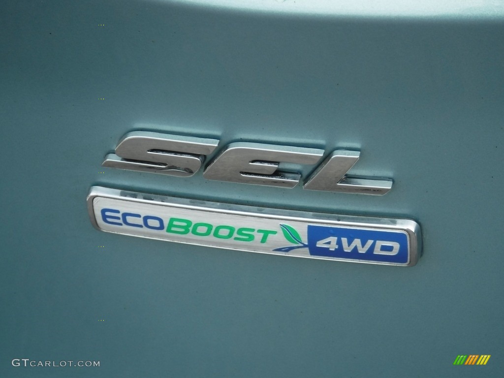 2013 Escape SEL 2.0L EcoBoost 4WD - Frosted Glass Metallic / Charcoal Black photo #12