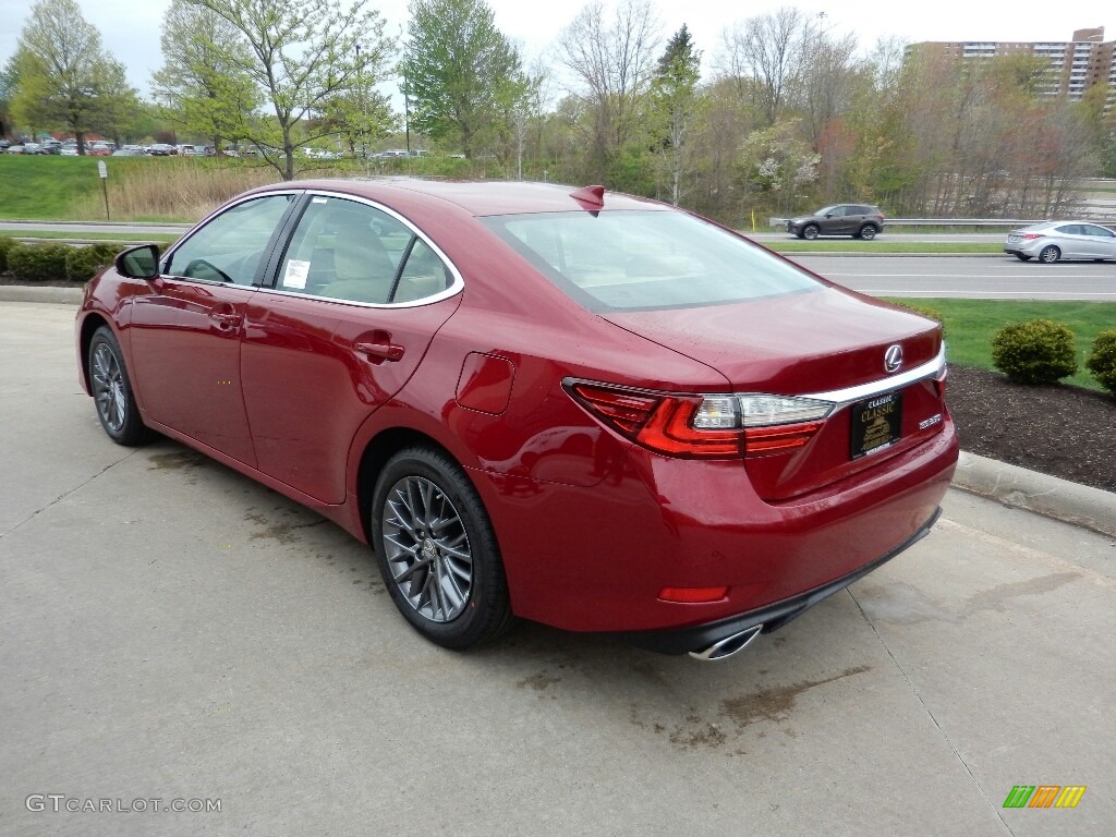 2018 ES 350 - Matador Red Mica / Parchment photo #5
