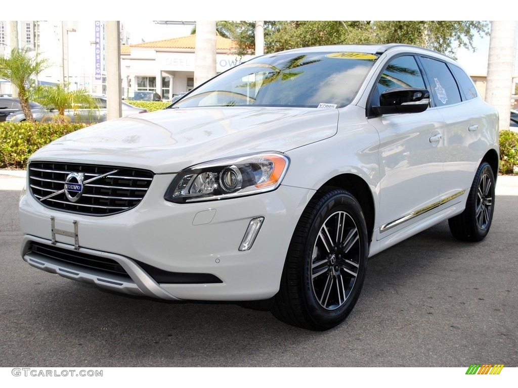 Ice White 2017 Volvo XC60 T5 Dynamic Exterior Photo #127145723