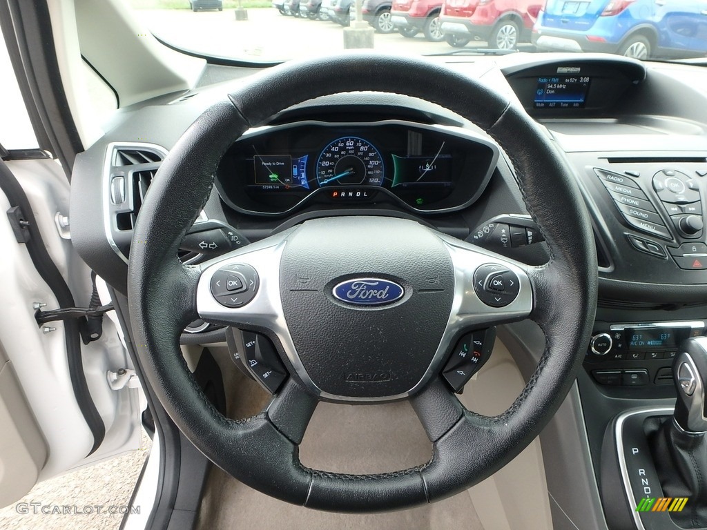 2013 C-Max Hybrid SE - White Platinum / Medium Light Stone photo #22