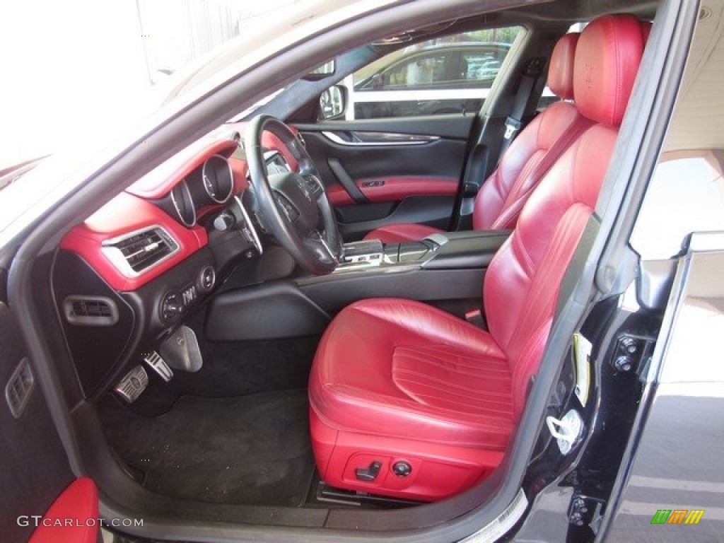 2014 Ghibli S Q4 - Nero (Black) / Nero/Rosso photo #3