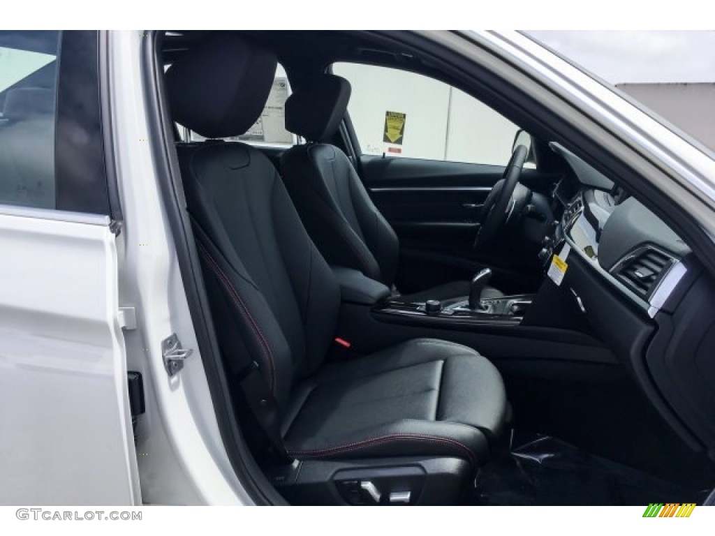 2018 3 Series 330i Sedan - Alpine White / Black photo #2