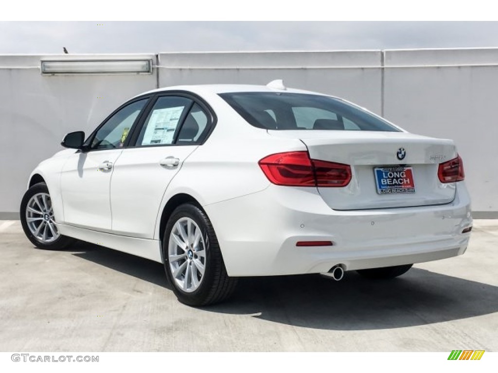 2018 3 Series 320i Sedan - Alpine White / Black photo #3