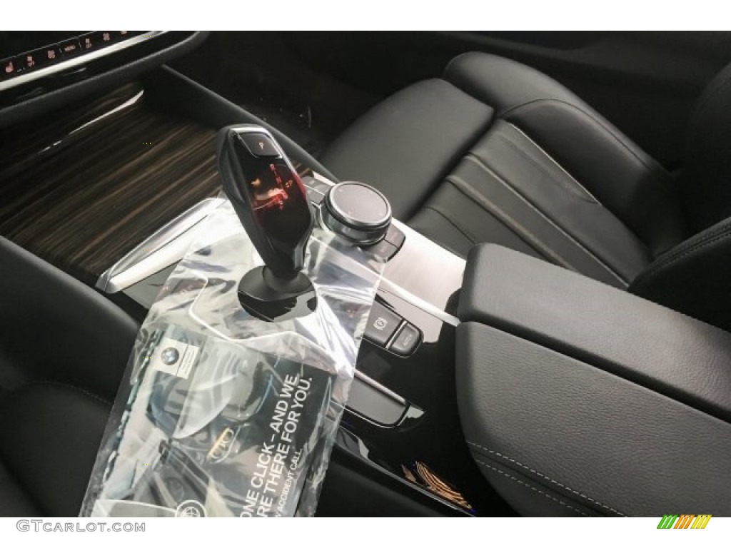 2018 5 Series 530e iPerfomance Sedan - Bluestone Metallic / Black photo #7