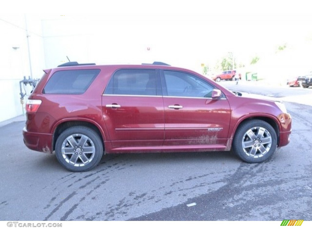 2011 Acadia Denali AWD - Red Jewel Tintcoat / Cashmere photo #8