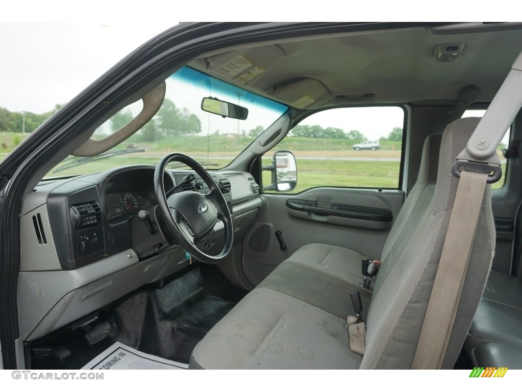 2007 F250 Super Duty XL SuperCab 4x4 - Oxford White Clearcoat / Medium Flint photo #6