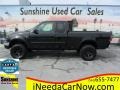 Black 2001 Ford F150 XLT SuperCab 4x4