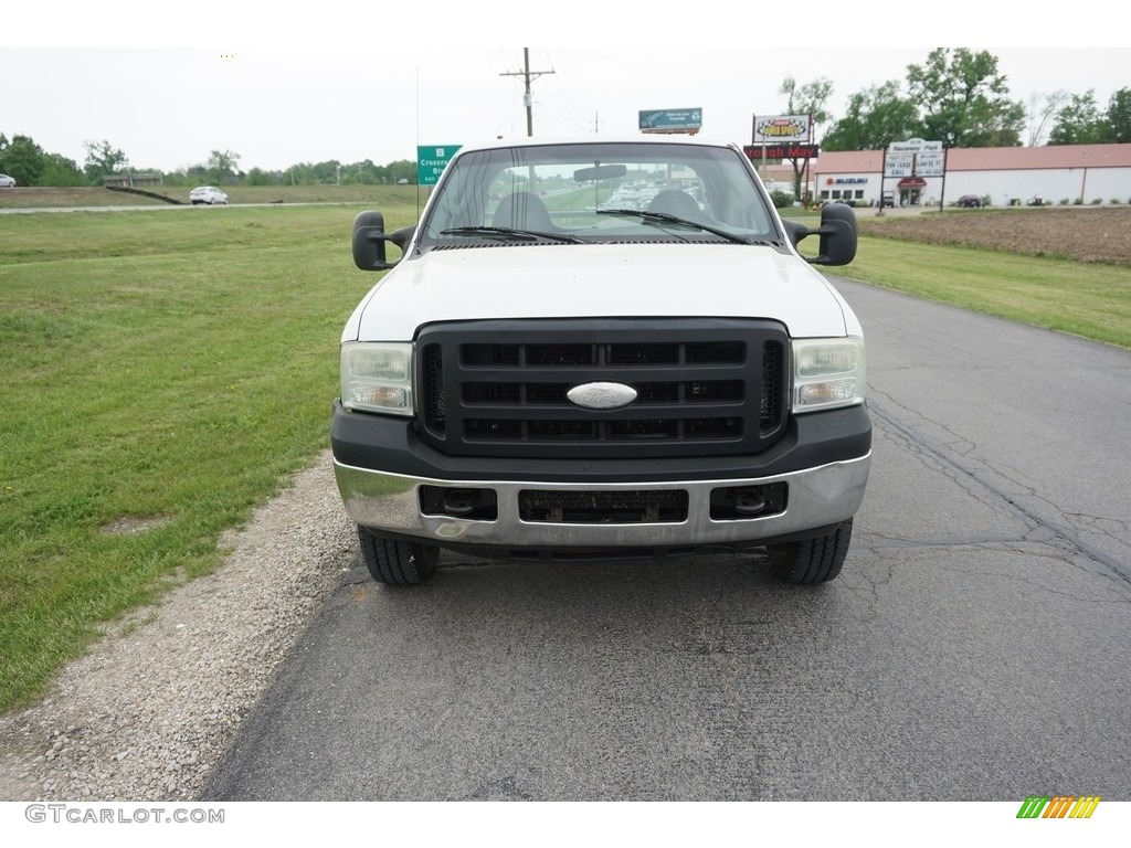 2007 F250 Super Duty XL SuperCab 4x4 - Oxford White Clearcoat / Medium Flint photo #21