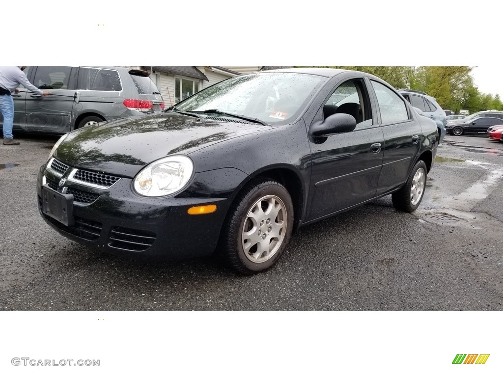 2004 Neon SXT - Black / Taupe photo #2