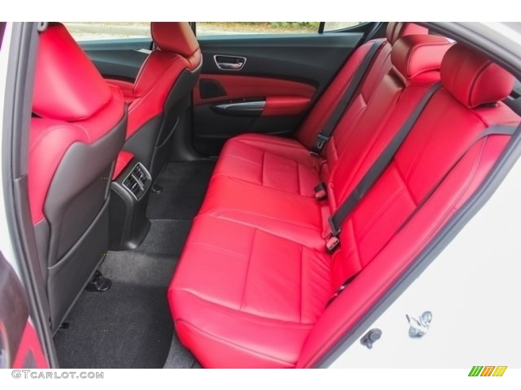 2019 Acura TLX V6 A-Spec Sedan Rear Seat Photo #127158586