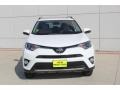 2018 Super White Toyota RAV4 XLE  photo #2
