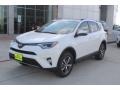 2018 Super White Toyota RAV4 XLE  photo #3