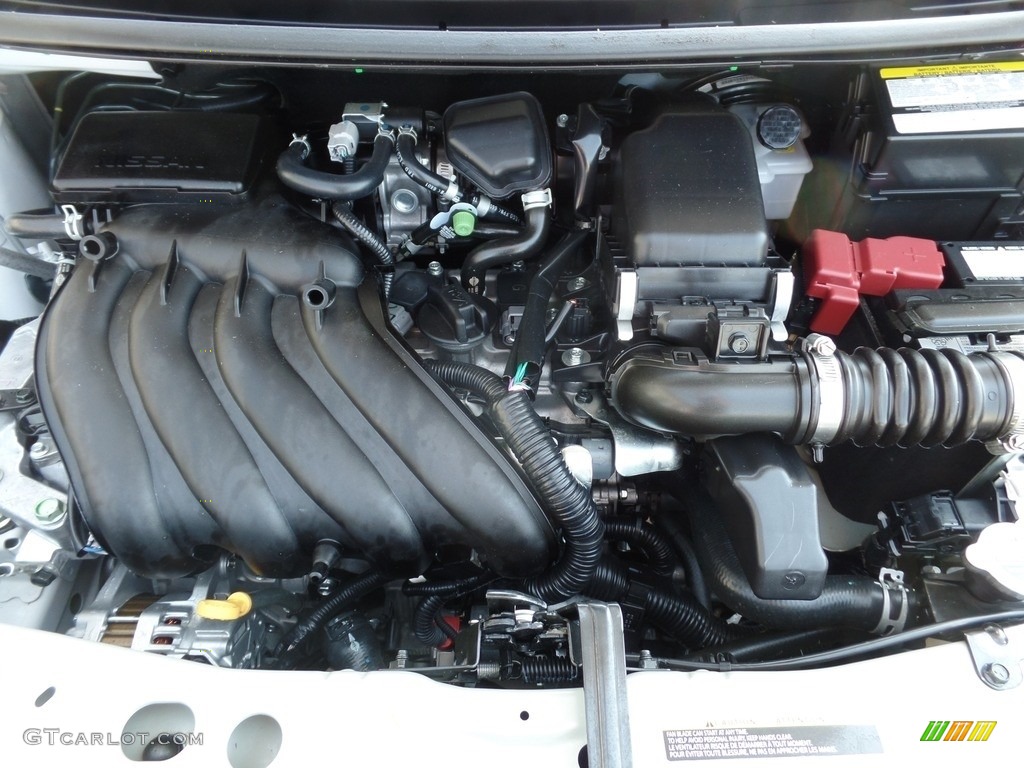 2017 Versa Note SV - Aspen White / Charcoal photo #9