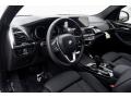 2019 BMW X3 Black Interior Front Seat Photo