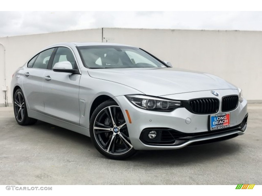 Glacier Silver Metallic 2019 BMW 4 Series 440i Gran Coupe Exterior Photo #127162681
