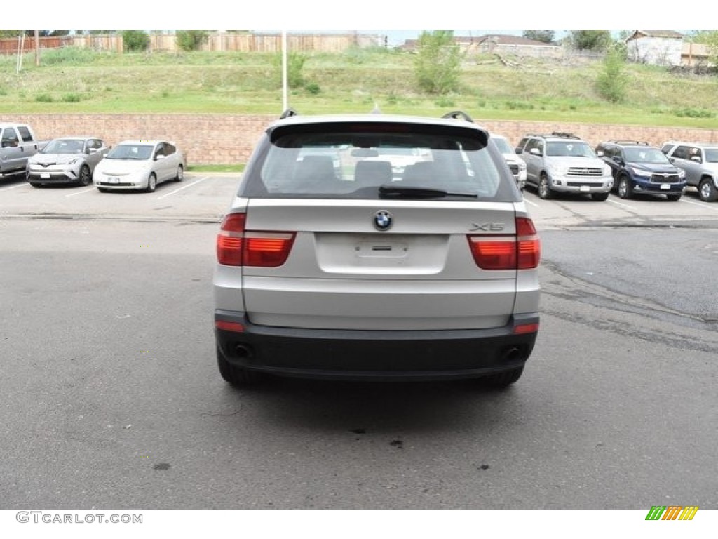 2007 X5 3.0si - Titanium Silver Metallic / Gray photo #6