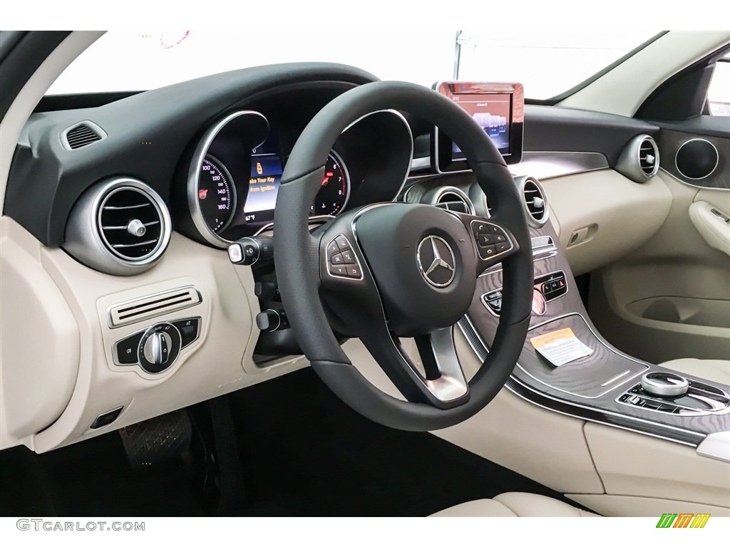 2018 C 300 Sedan - Lunar Blue Metallic / Silk Beige/Black photo #5