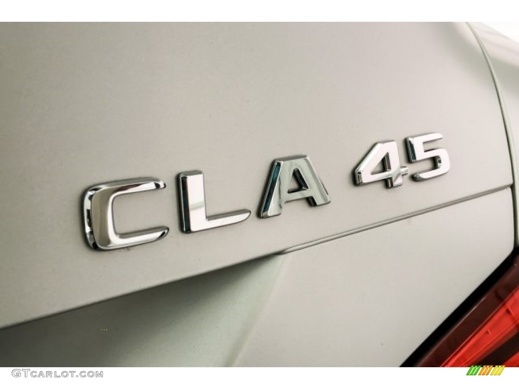 2017 CLA 45 AMG 4Matic Coupe - designo Polar Silver Magno (Matte) / Black photo #7