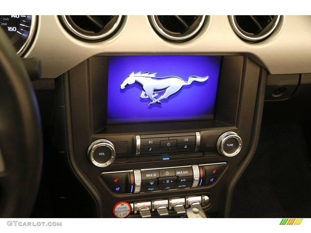 2017 Mustang EcoBoost Premium Convertible - Magnetic / Ebony photo #10