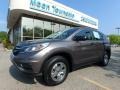 2015 Urban Titanium Metallic Honda CR-V LX AWD  photo #1