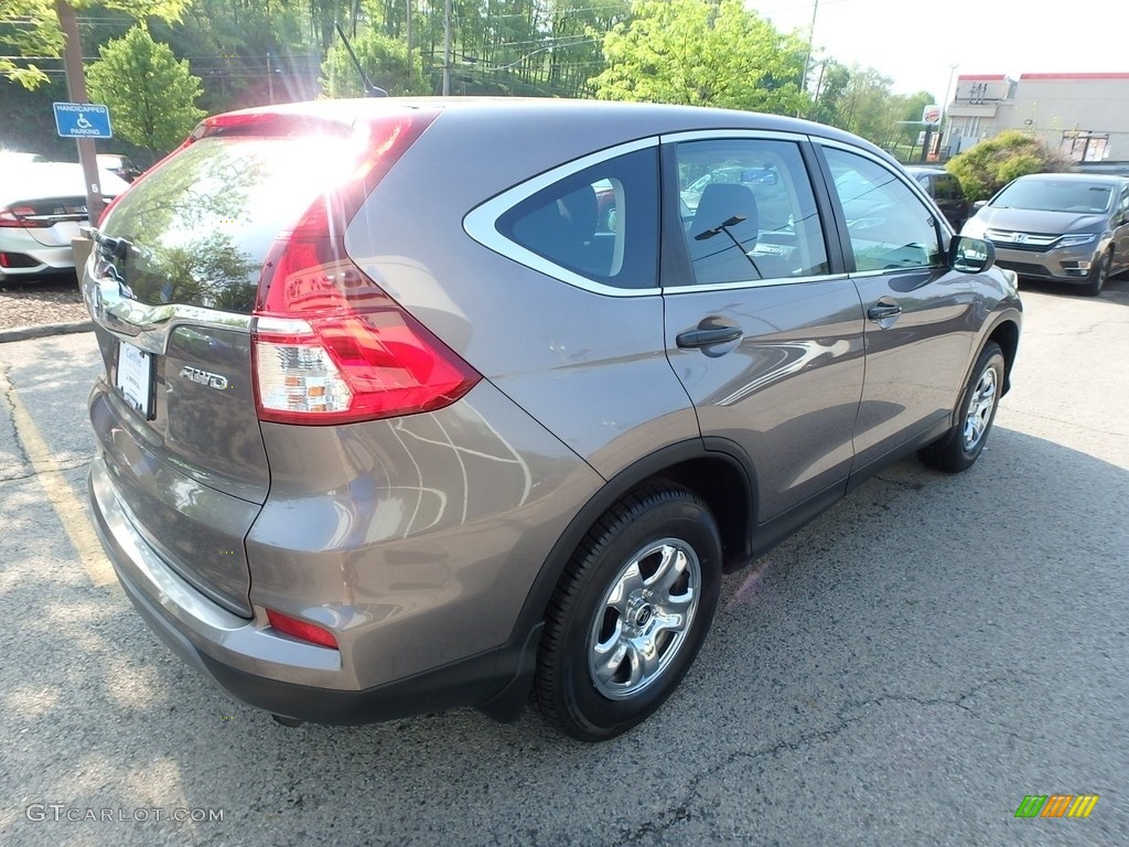 2015 CR-V LX AWD - Urban Titanium Metallic / Black photo #6