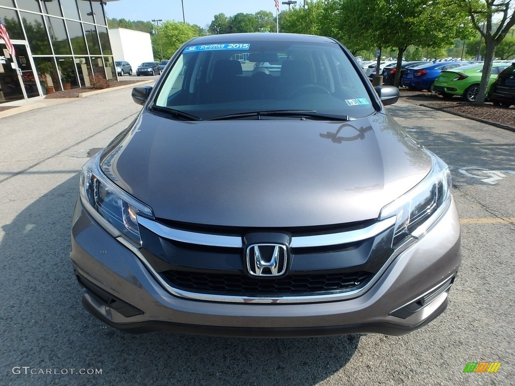 2015 CR-V LX AWD - Urban Titanium Metallic / Black photo #9