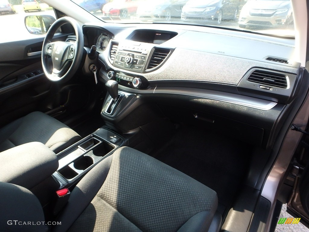2015 CR-V LX AWD - Urban Titanium Metallic / Black photo #12