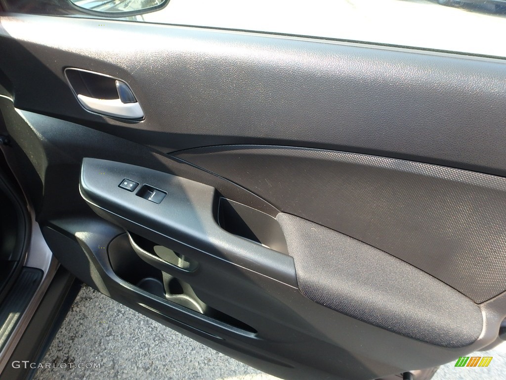 2015 CR-V LX AWD - Urban Titanium Metallic / Black photo #13