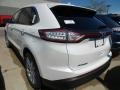 2018 White Platinum Ford Edge Titanium AWD  photo #3