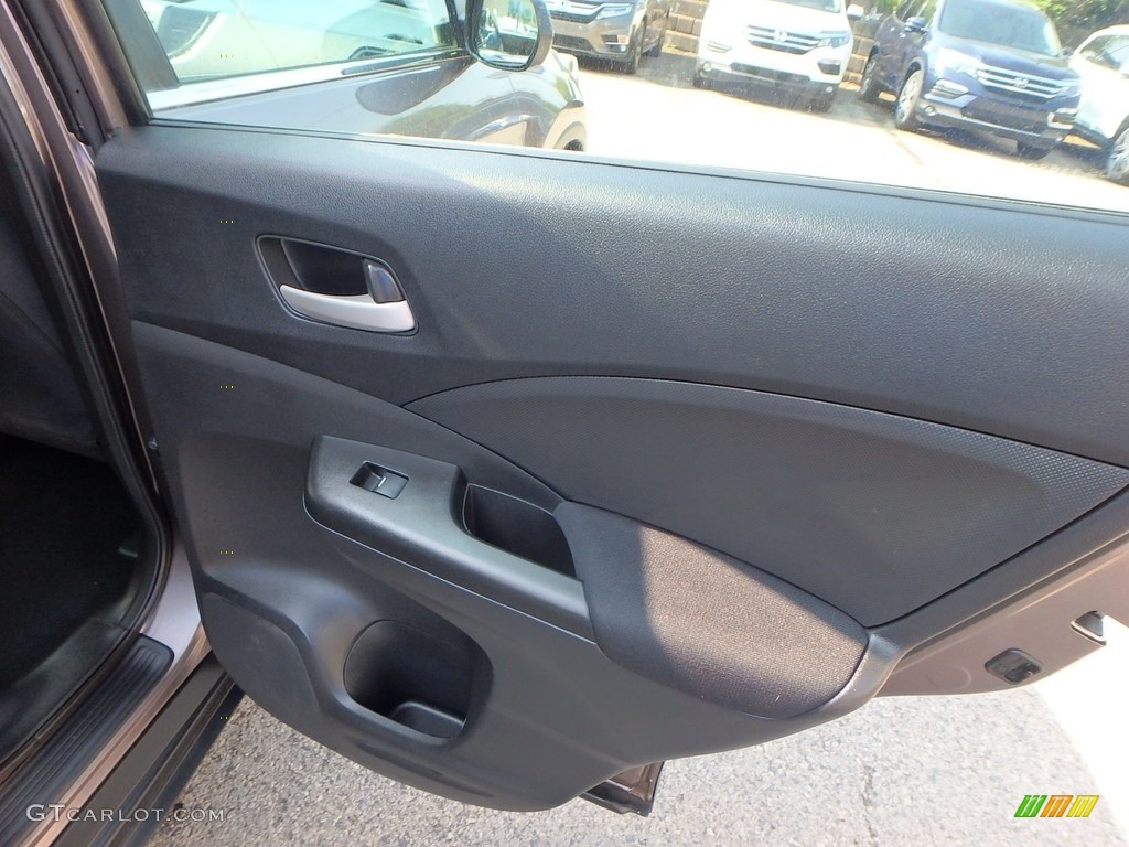 2015 CR-V LX AWD - Urban Titanium Metallic / Black photo #15