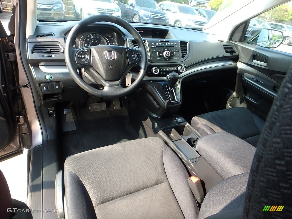 2015 CR-V LX AWD - Urban Titanium Metallic / Black photo #18