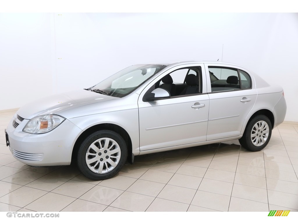 2010 Cobalt LT Sedan - Silver Ice Metallic / Ebony photo #3