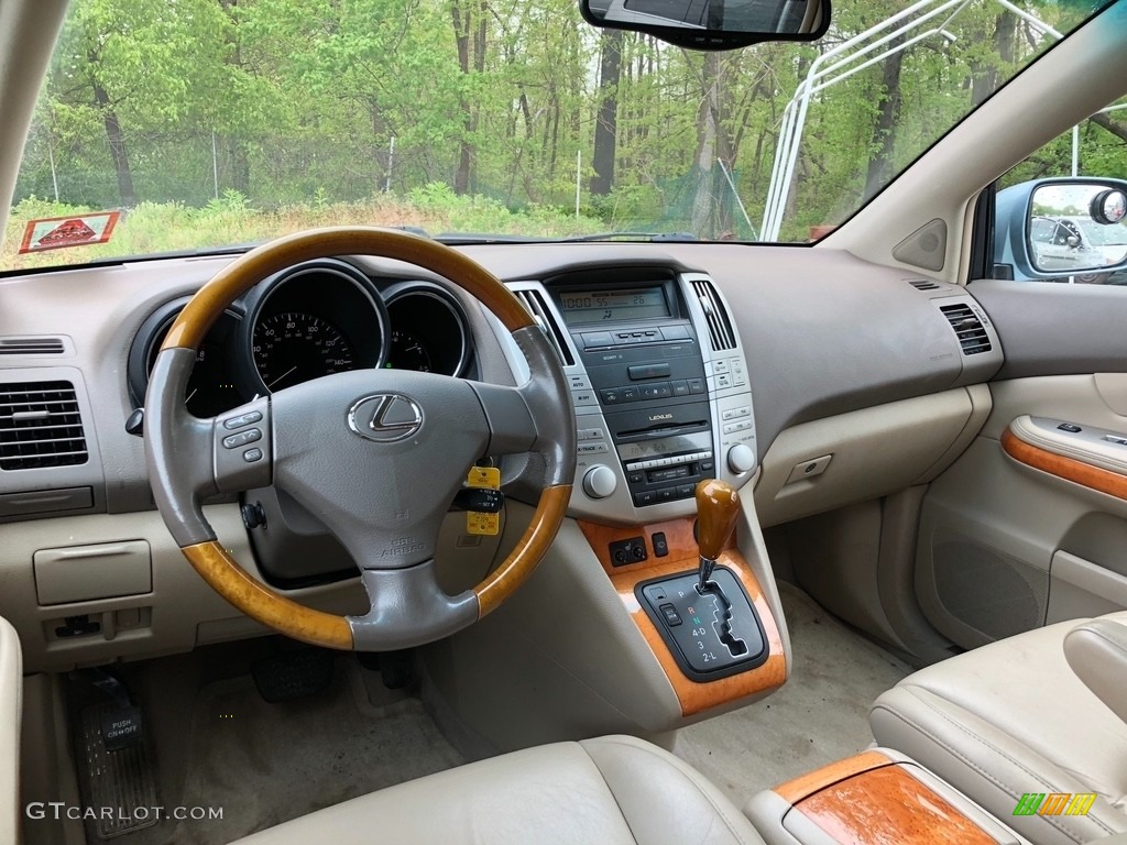 2005 RX 330 AWD - Neptune Blue Mica / Ivory photo #16