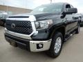 2018 Midnight Black Metallic Toyota Tundra SR5 Double Cab 4x4  photo #1