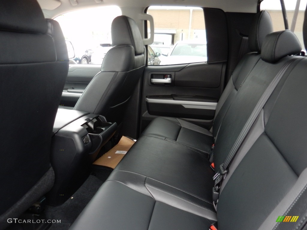 Black Interior 2018 Toyota Tundra Limited Double Cab 4x4 Photo #127182617