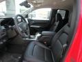 Jet Black 2018 Chevrolet Colorado LT Extended Cab 4x4 Interior Color