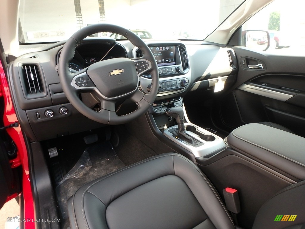 Jet Black Interior 2018 Chevrolet Colorado LT Extended Cab 4x4 Photo #127182873