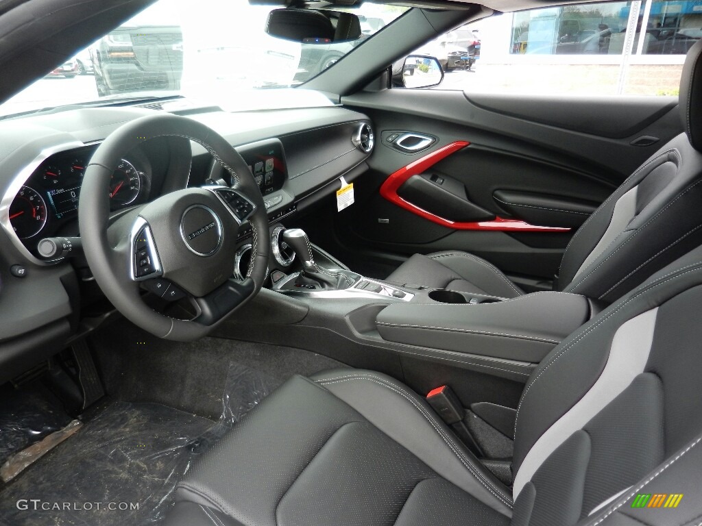 Jet Black Interior 2018 Chevrolet Camaro LT Convertible Photo #127184517