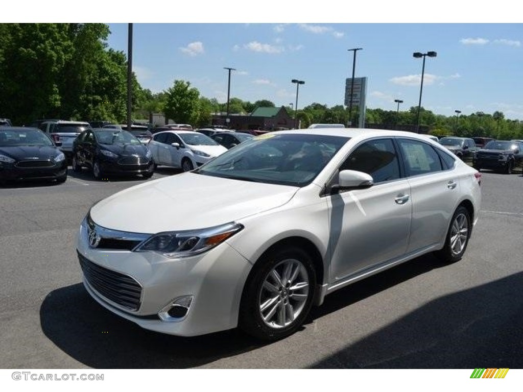 2015 Avalon Limited - Blizzard Pearl / Light Gray photo #6