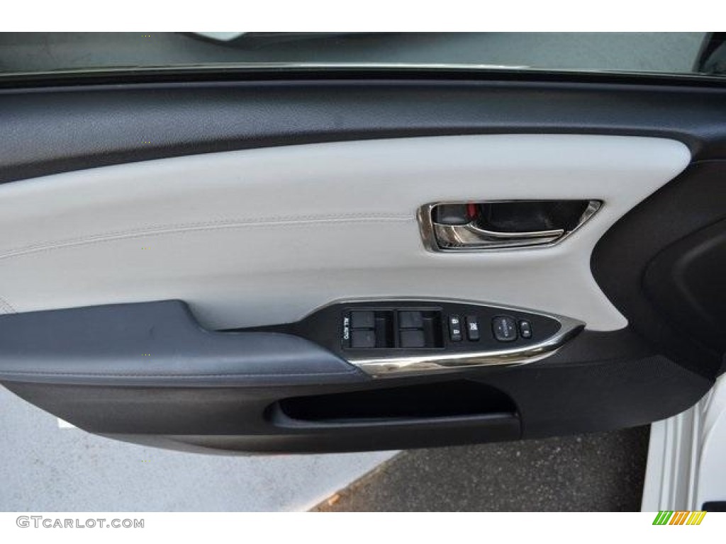 2015 Avalon Limited - Blizzard Pearl / Light Gray photo #8